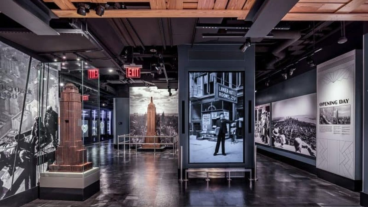 empire state building second floor galleries