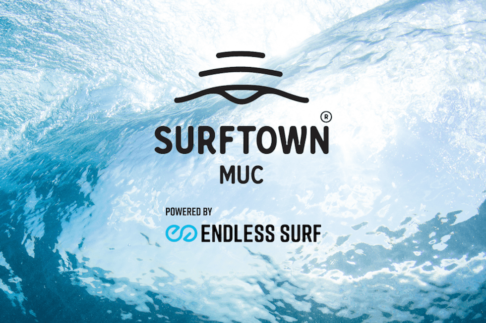 Endless surf and Surftown MUC logo lockup