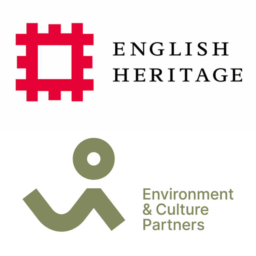 English Heritage and Environment and Culture Partners logos