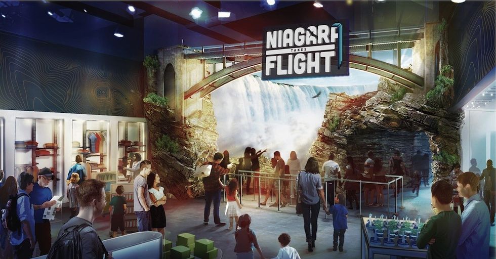 Entrance - Niagara Takes Flight Brogent