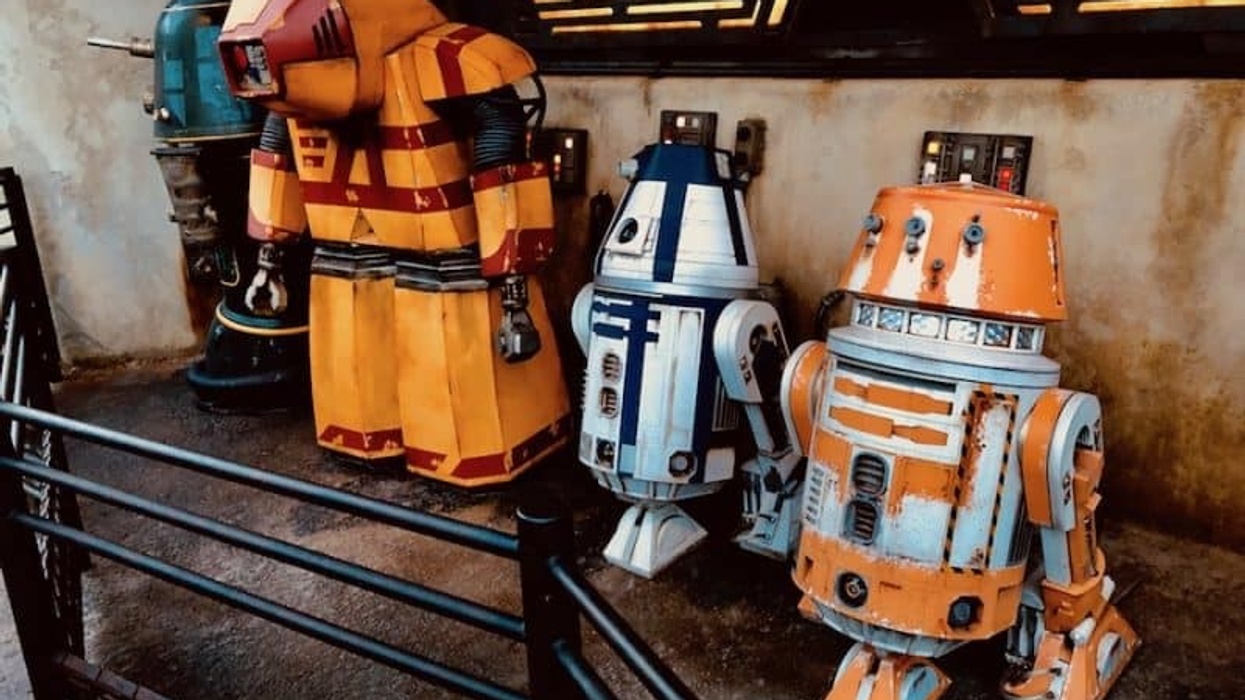 Entrance to the Droid Depot blooloop