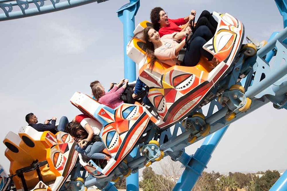 EOS Rides supply animatronic King Kong and spinning coaster to CarthageLand Tunisia