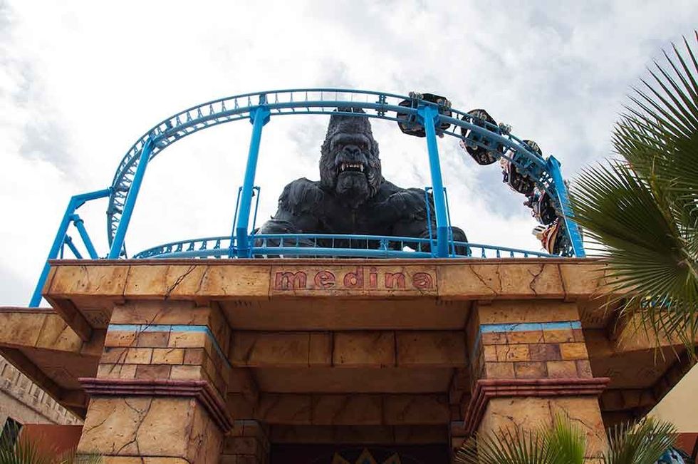 EOS Rides supply animatronic King Kong and spinning coaster to CarthageLand Tunisia