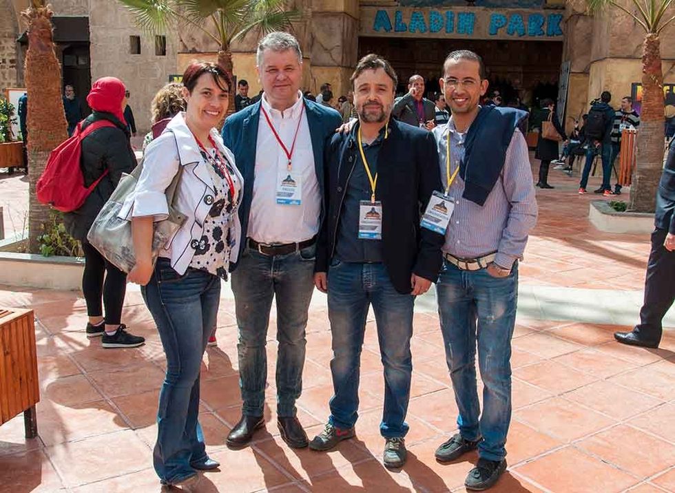 EOS Rides supply animatronic King Kong in spinning coaster to CarthageLand Tunisia