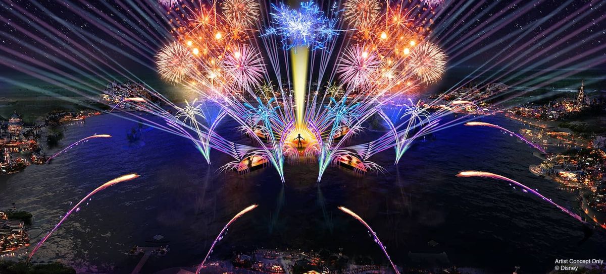 Epcot HarmonioUS nighttime spectacular