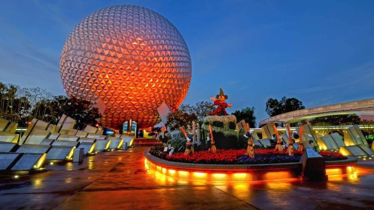 epcot-Walt Disney World at night slim