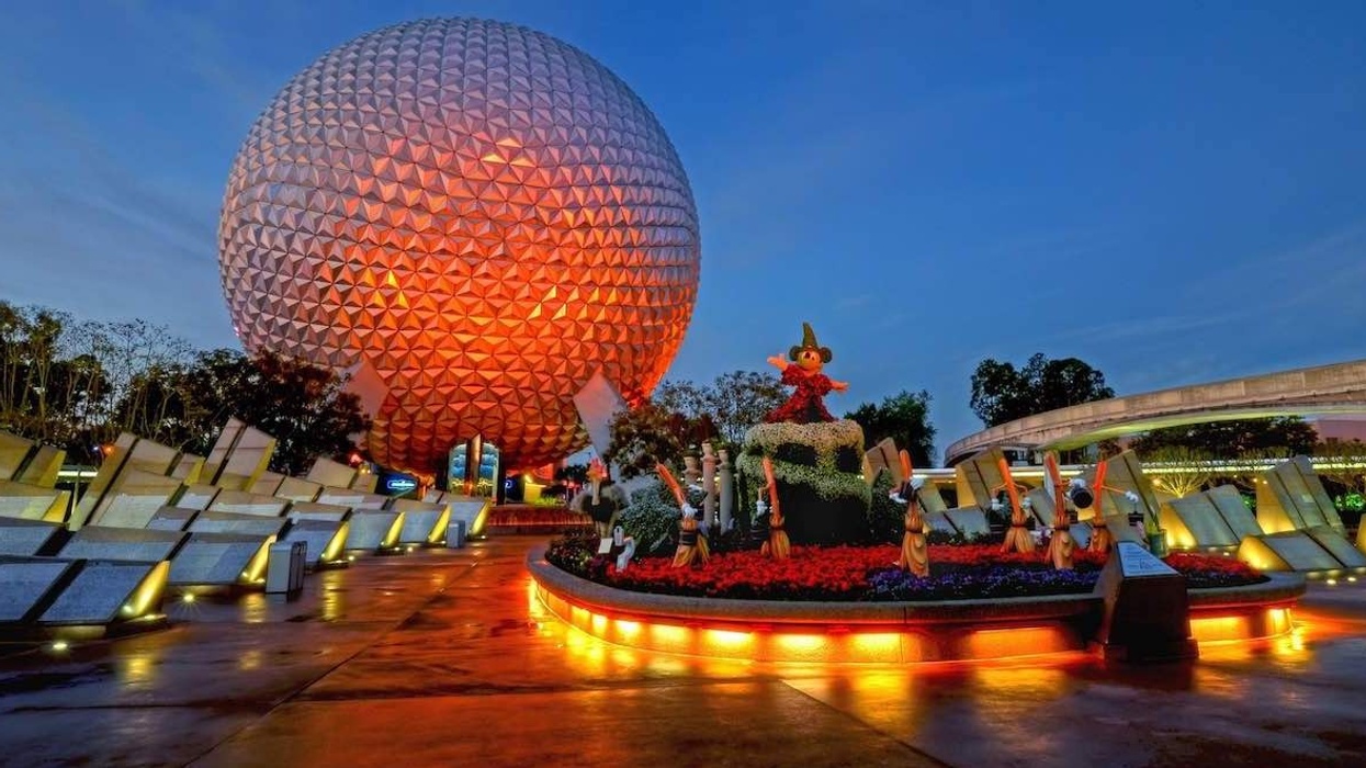 epcot-Walt Disney World at night slim