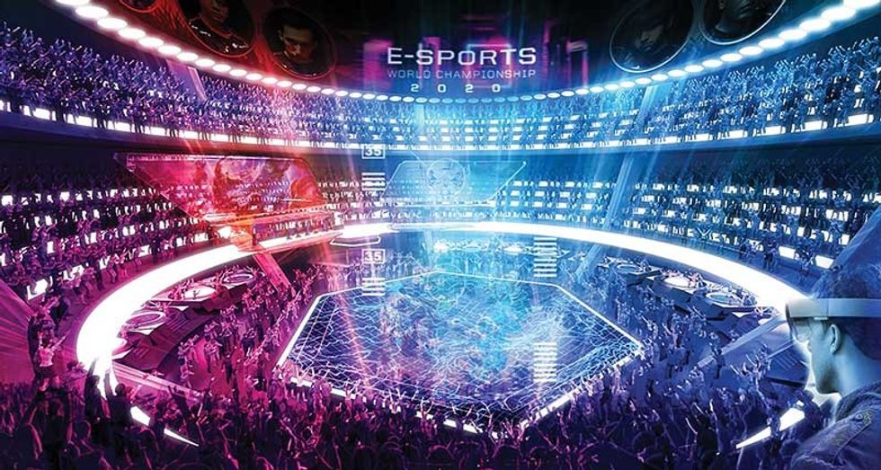 Esports -Stadium-Interior