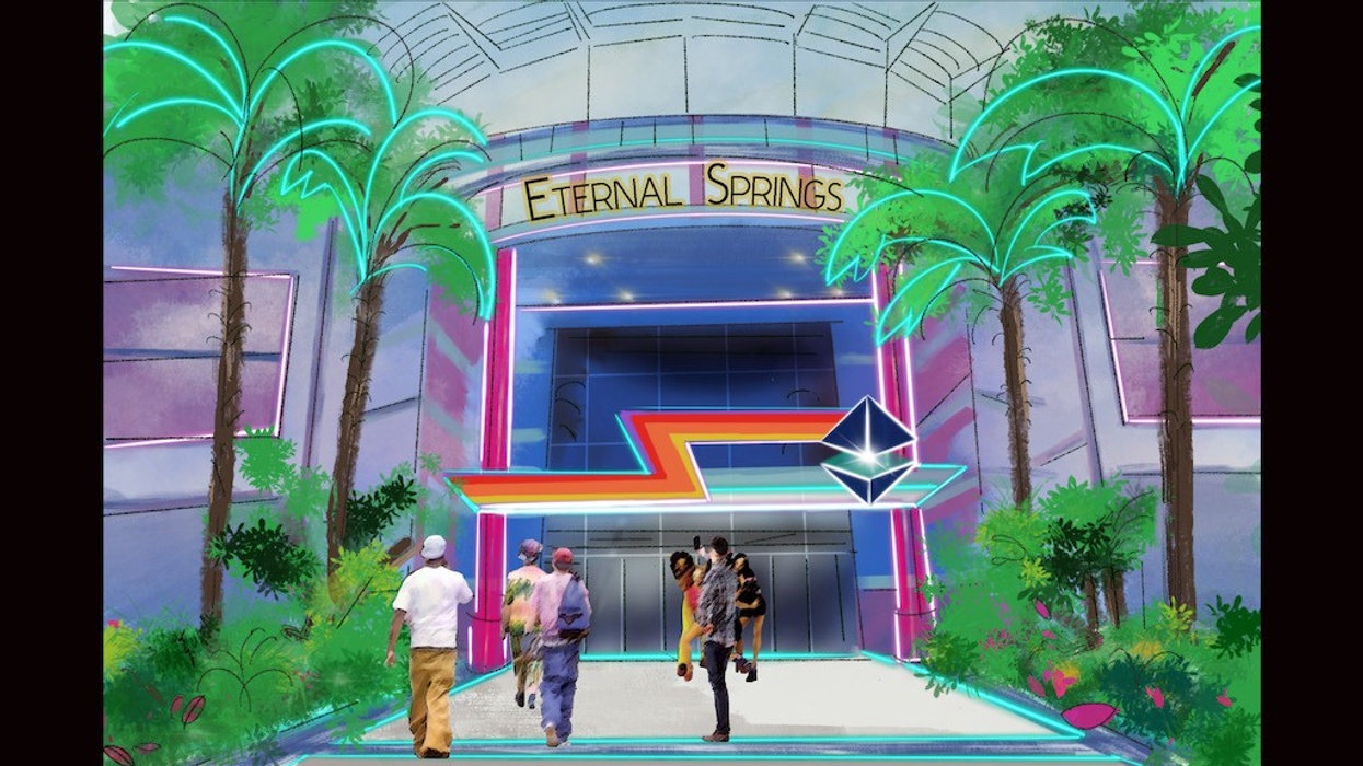 eternal springs entrance