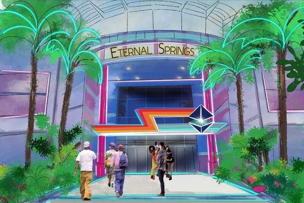 eternal springs entrance