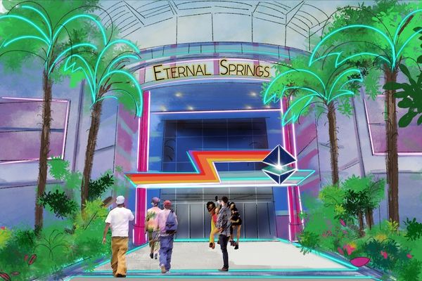 eternal springs entrance