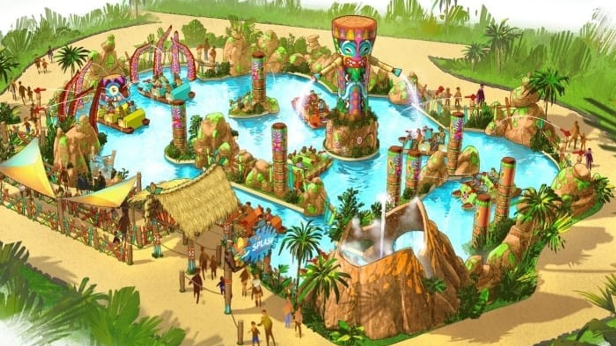 ETF Ride Systems Tiki Splash