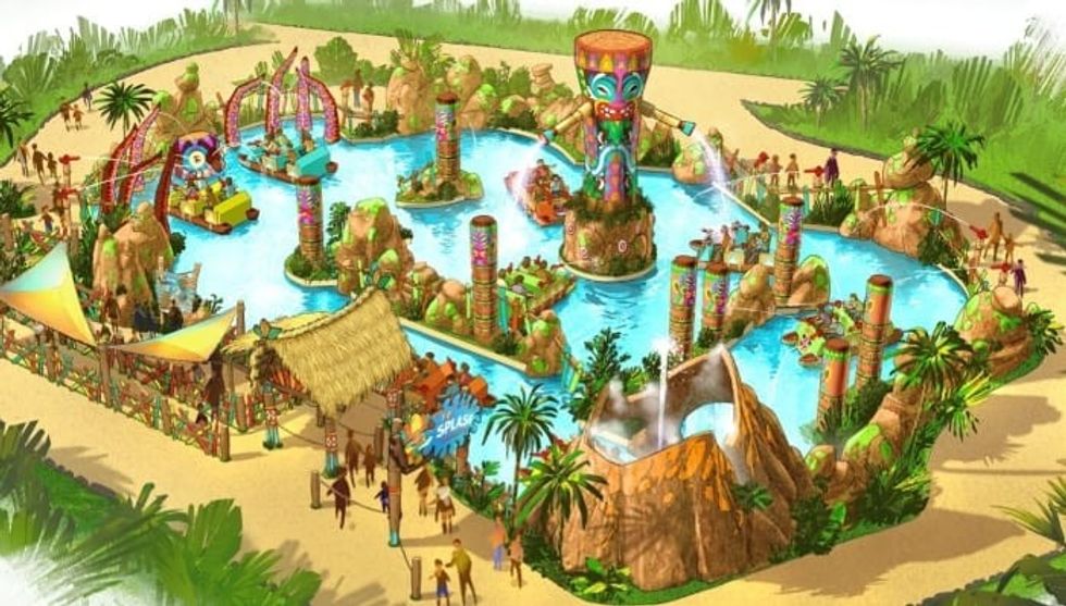 ETF Ride Systems Tiki Splash