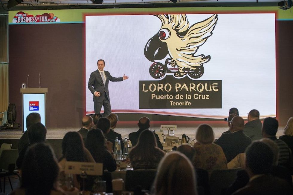 Euro Attractions Show Leadership Breakfast christoph Kiessling siam park