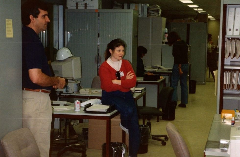 Euro Disney Show Control Office