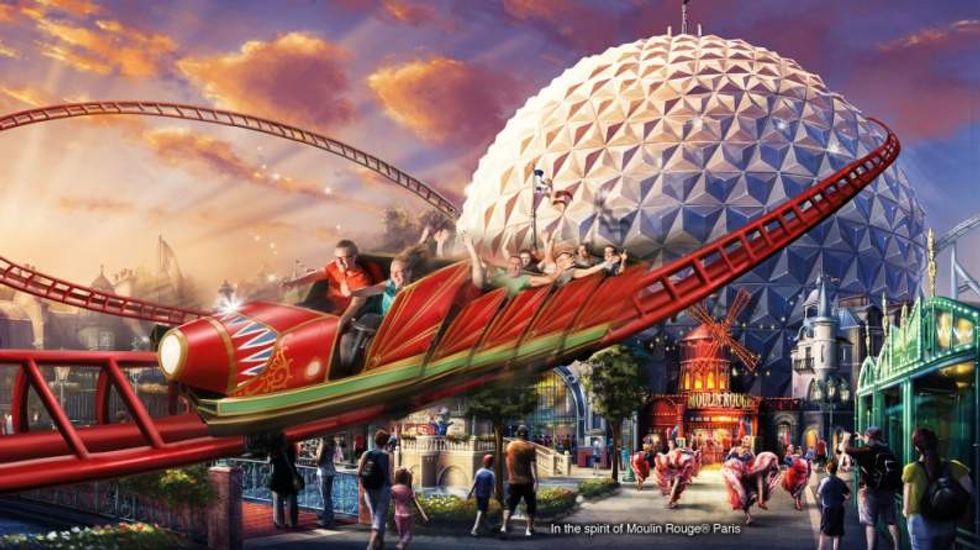 europa-park eurosat coaster