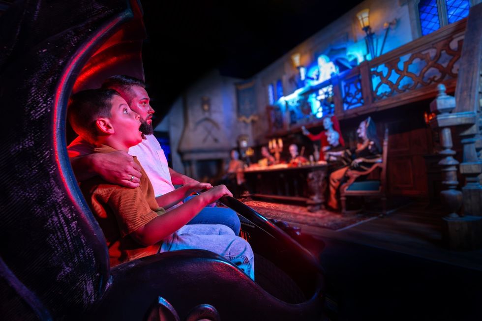 europa-park ghost castle