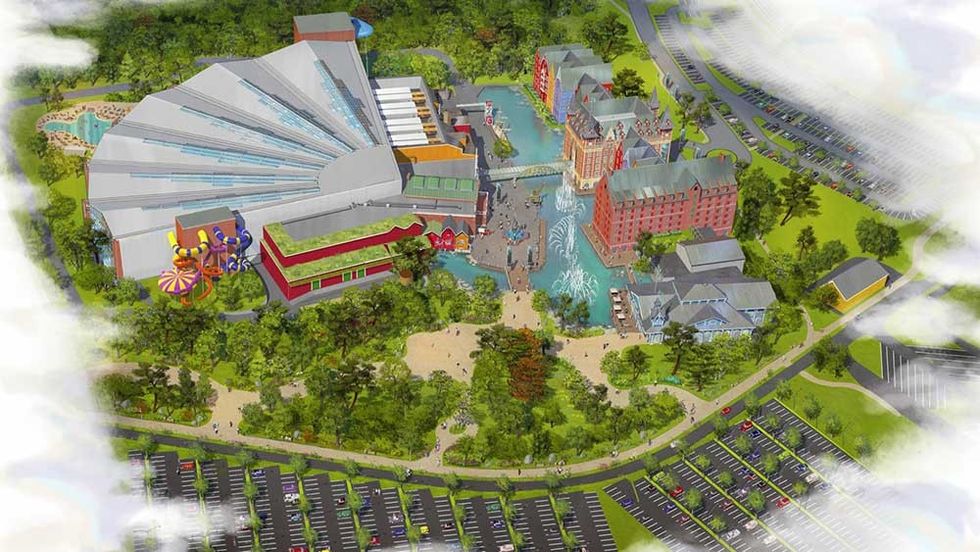 Europa-Park Rulantica Nordic themed waterpark resort