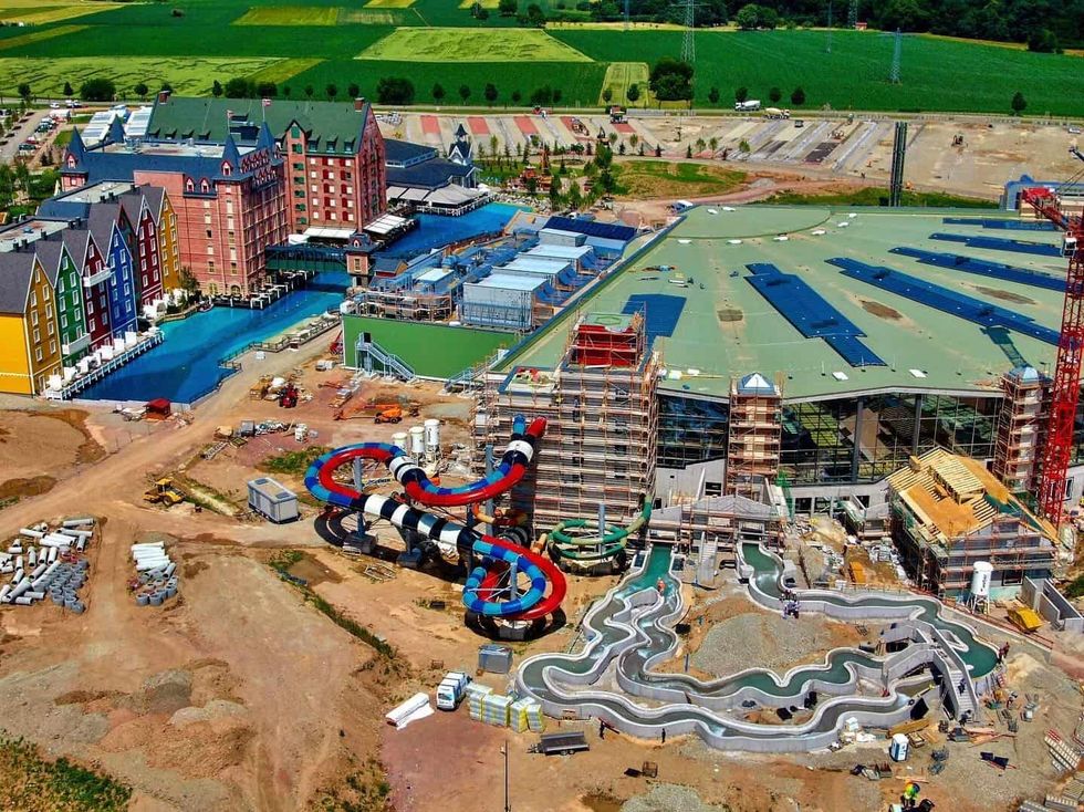Europa-Park Rulantica water world Krønasår construction 2019-06-27