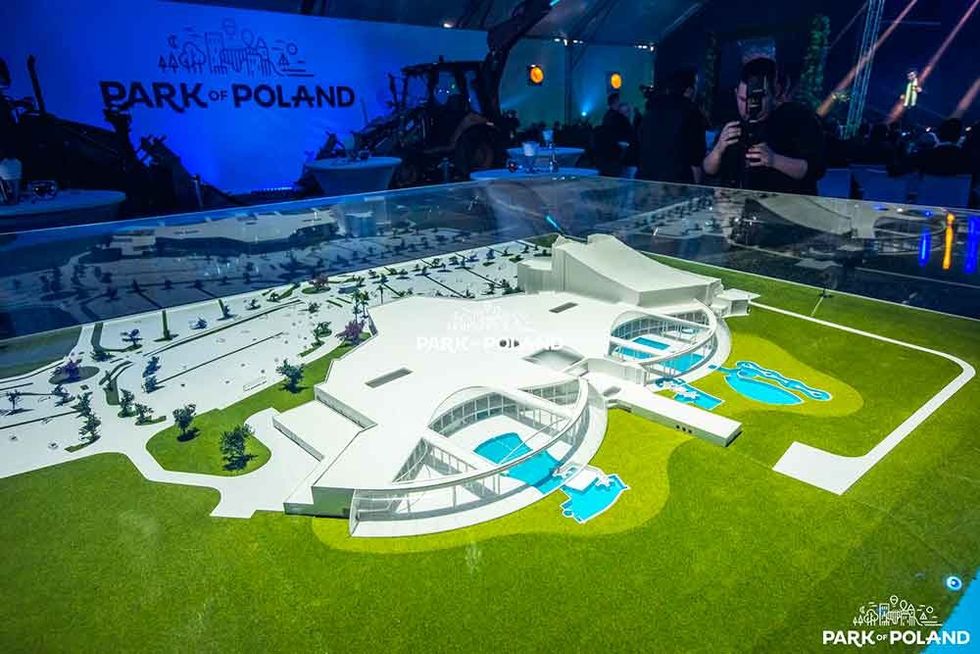 european theme park operator park of poland opening ceremony