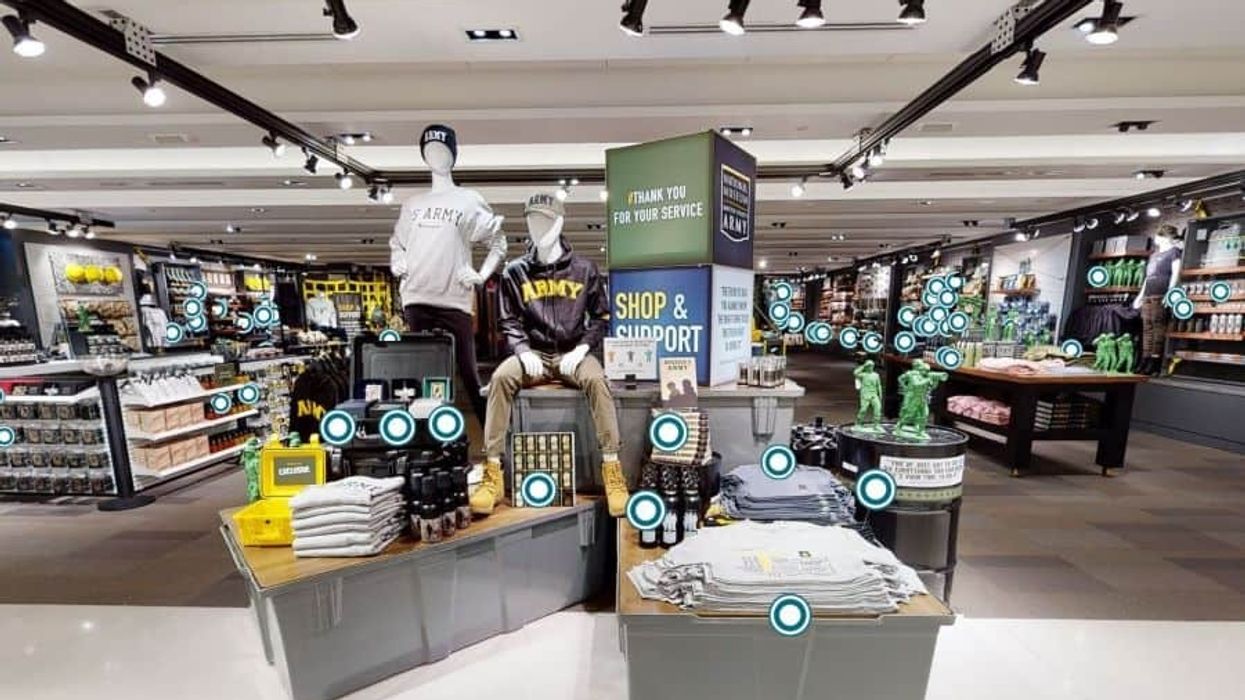 Event Network virtual shop us army museum entrance