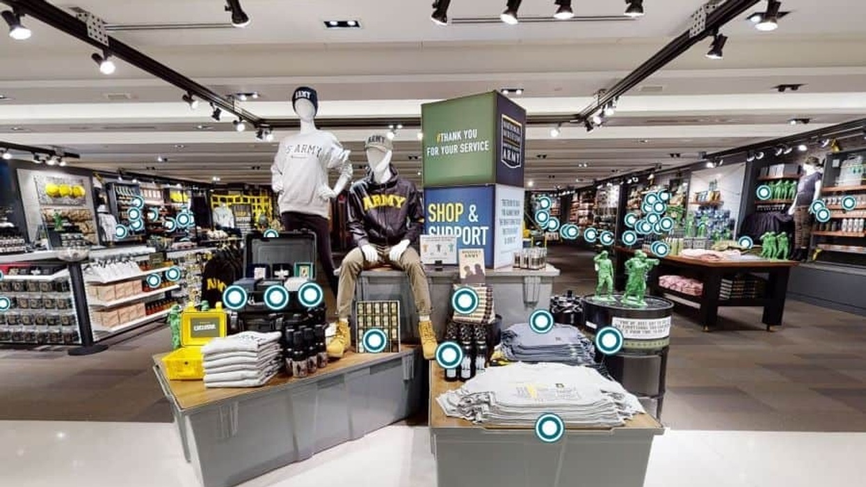 Event Network virtual shop us army museum entrance