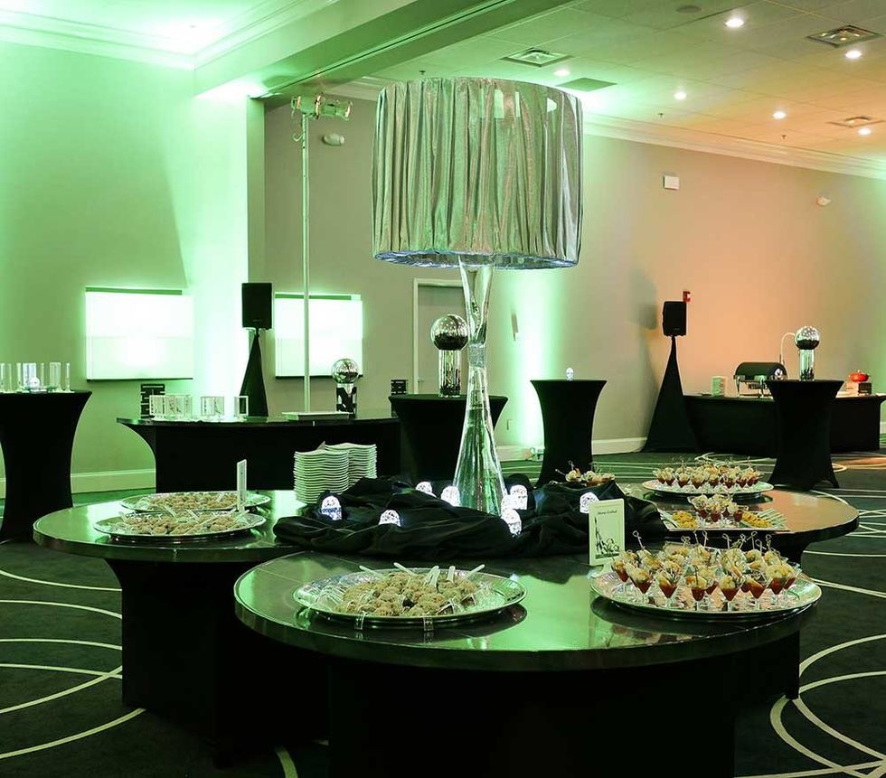 event set up Andretti Karting