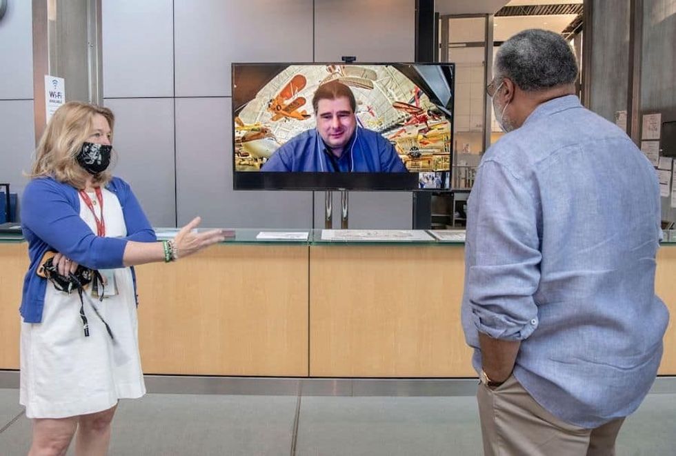 event with victor glover ISS