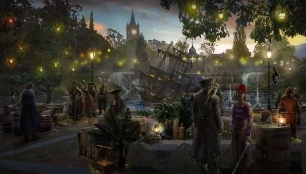 evermore park pirate party artwork
