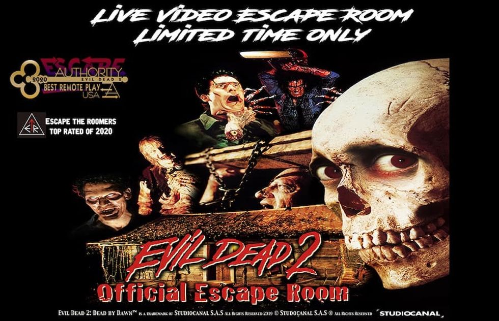 Evil Dead 2 escape room official