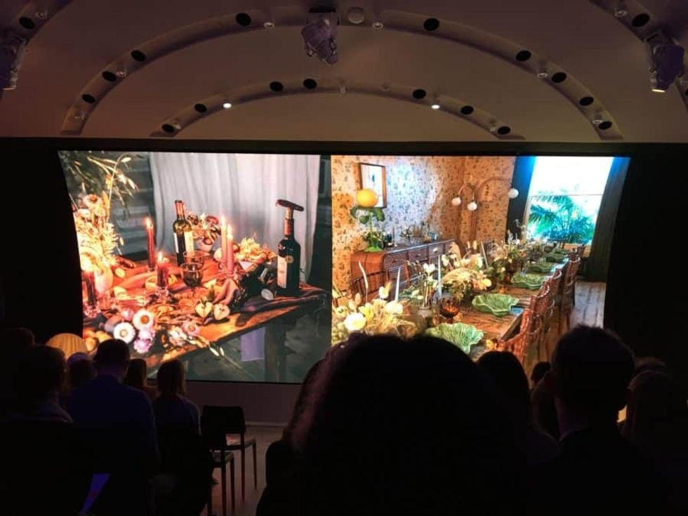 examples of tablescaping at bompas & parr future of food report