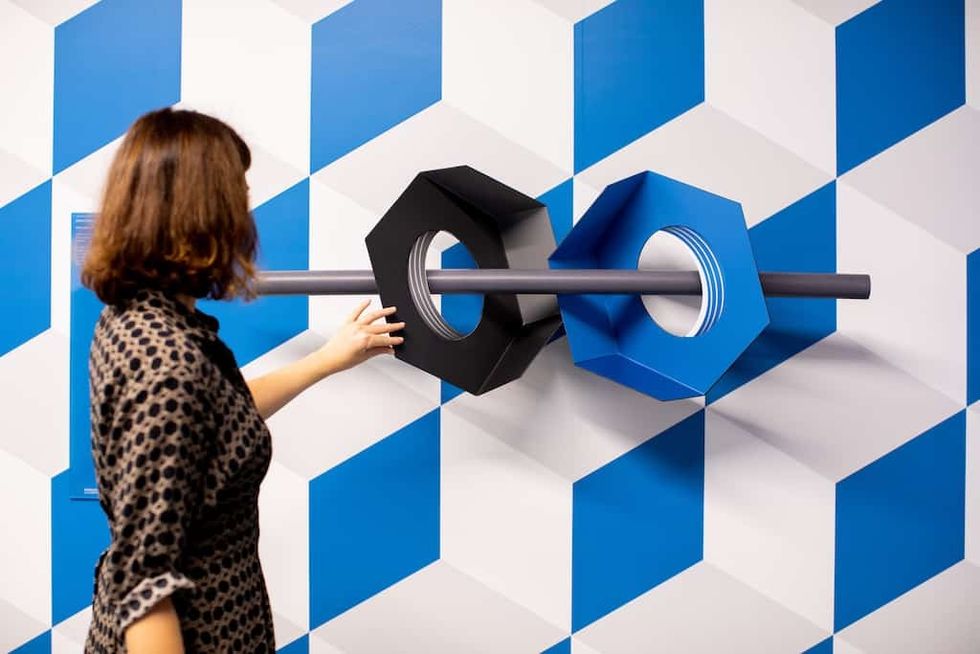 exhibit at museum of illusions