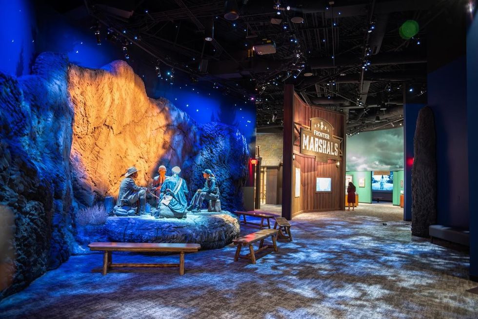 exhibit at the us marshals museum