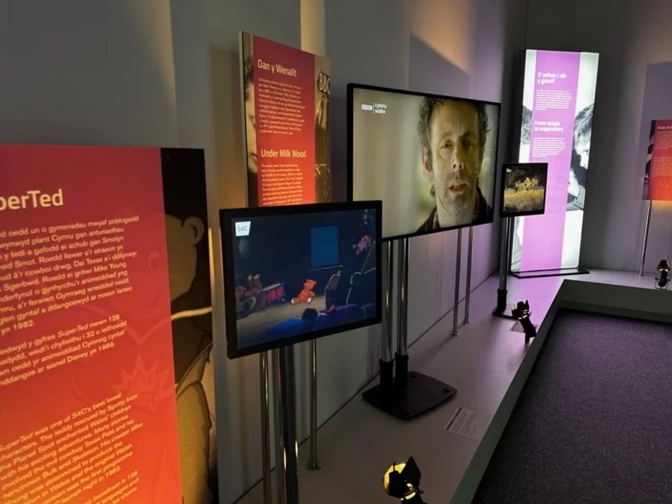 Exhibit at Wales Broadcast Archive