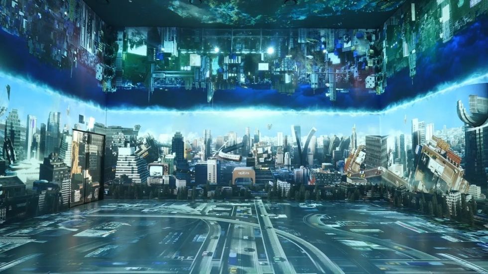 Exhibition hall at Le Space Inspire, South Korea