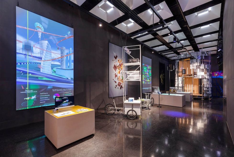 Exhibits at Futurium