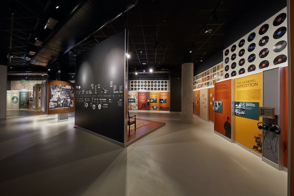 exhibits at Indian Music Experience