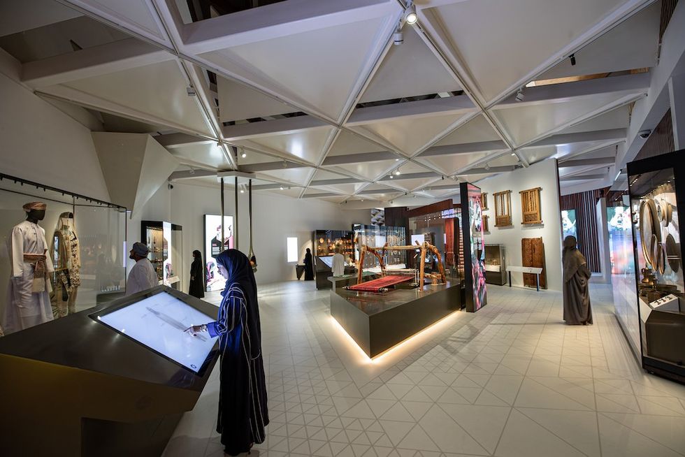 exhibits at Oman Across Ages