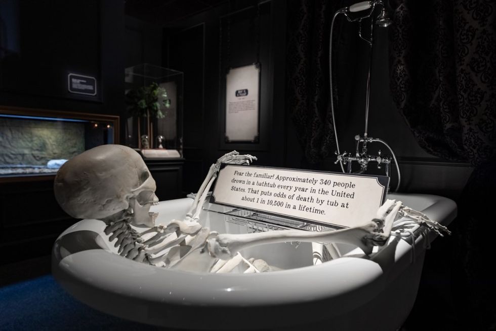 Exhibits Development Group Death by Natural Causes bath