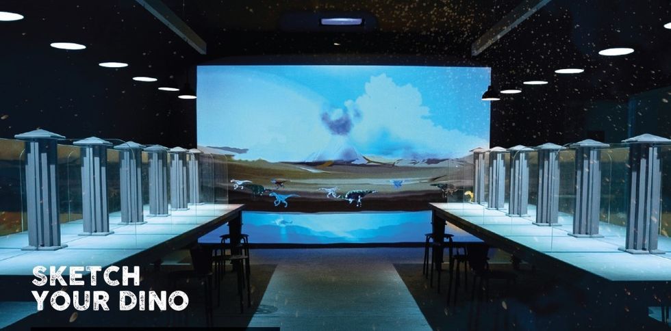 Exhibits Development Group Evolution dinosaur exhibition