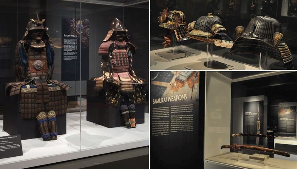 Exhibits Development Group SAMURAI Sunrise Sunset exhibits