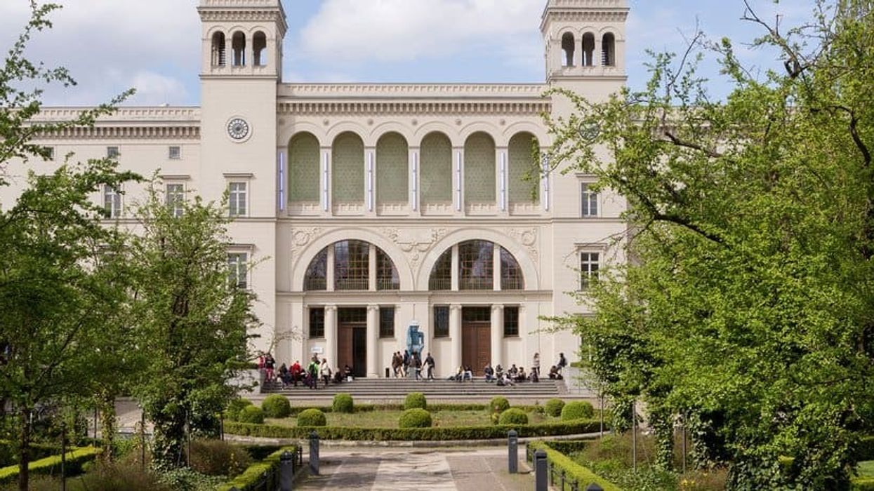 Exterior of Hamburger Bahnhof museum in Berlin, one of the first european museums to reopen after coronavirus