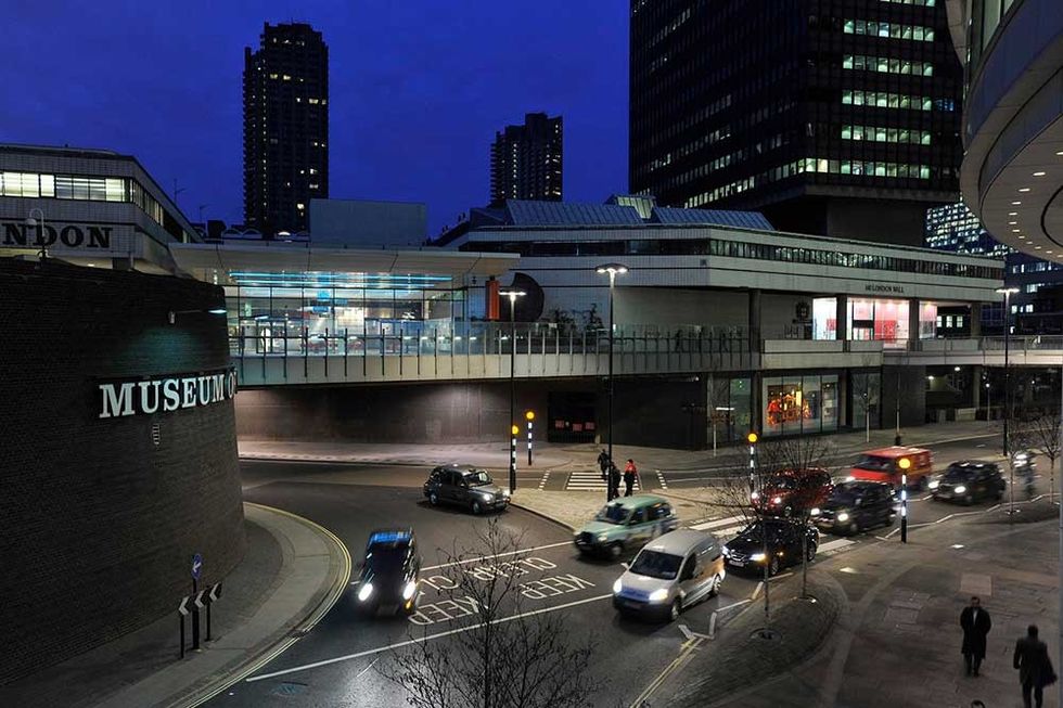 exterior of the museum of london