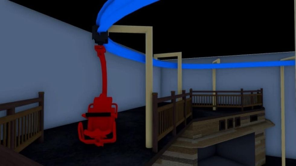 Extreme Engineering Cloud Coaster Rendering