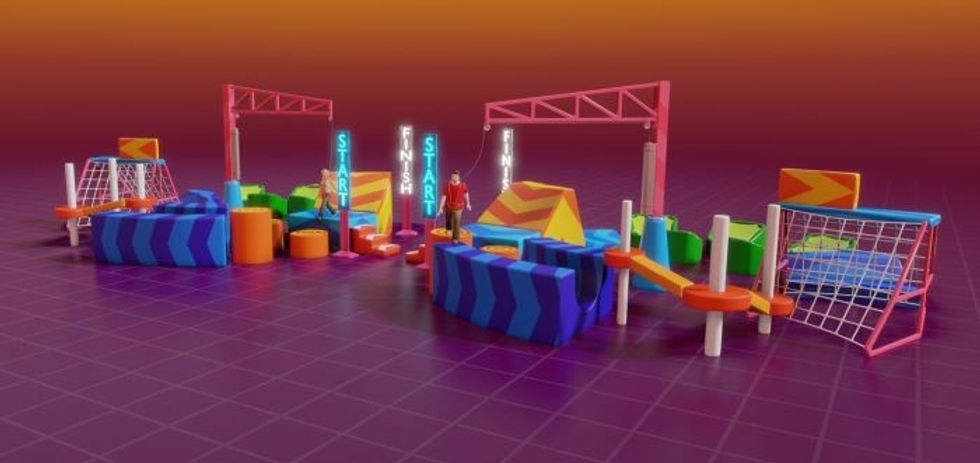 Extreme Engineering Parkour Around IAAPA