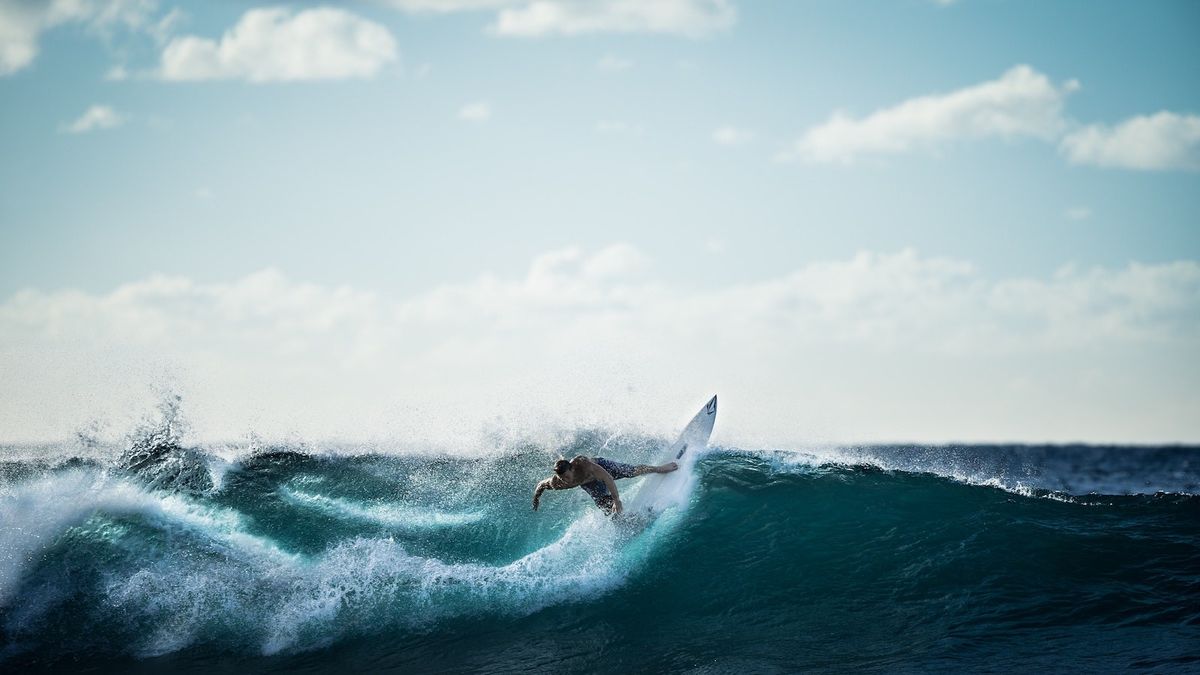 Extreme surfer