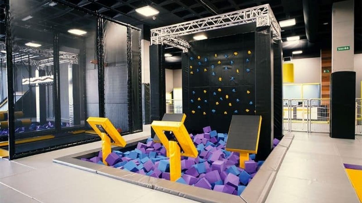Extreme Trampoline Park interior