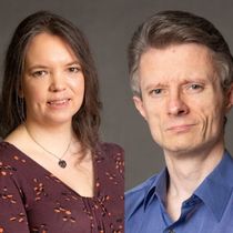 Christian Sylt and Caroline Reid