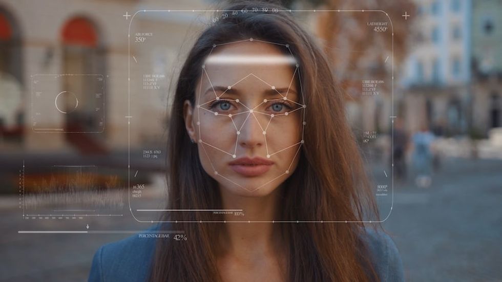 Facial-recognition AV technology