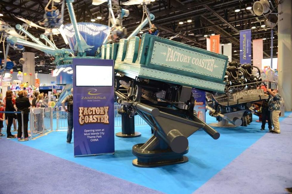 factory coaster zamperla wuxy wanda